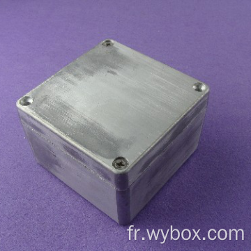 Petit boîtier en aluminium IP67 boîtier étanche en aluminium boîtier en aluminium pour électronique AWP505 avec taille 120*120*80mm